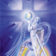 Nachdenkliche Erzengel Michael Cigler.jpg